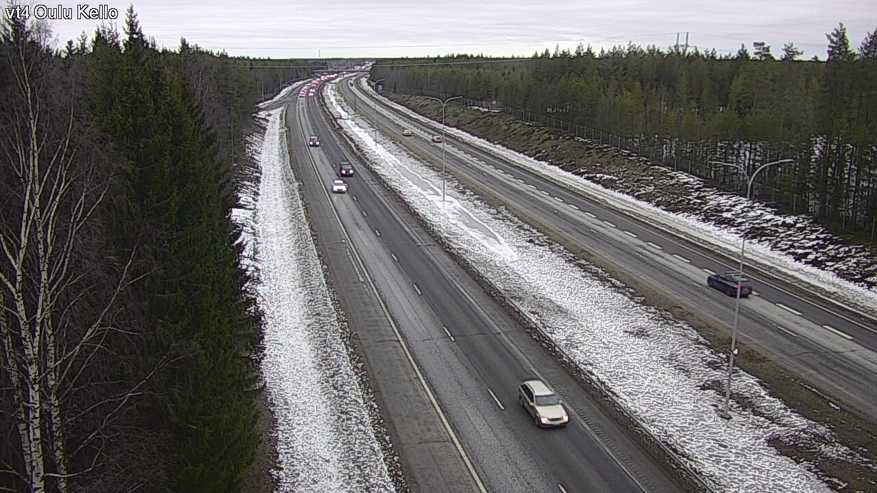 Kelikamerat Kuva Tie 4 Oulu, Kello, Oulu, Pohjois-Pohjanmaa