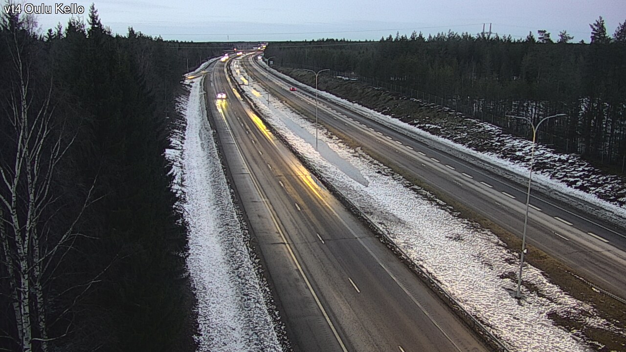 Kelikamerat Kuva Tie 4 Oulu, Kello, Oulu, Pohjois-Pohjanmaa