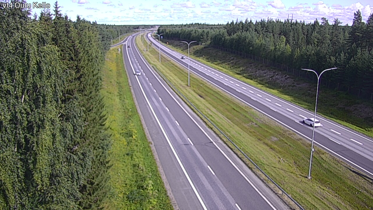 Weather Camera Image Road 4 Oulu, Kello, Oulu, Pohjois-Pohjanmaa