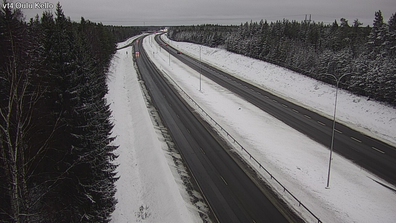 Kelikamerat Kuva Tie 4 Oulu, Kello, Oulu, Pohjois-Pohjanmaa