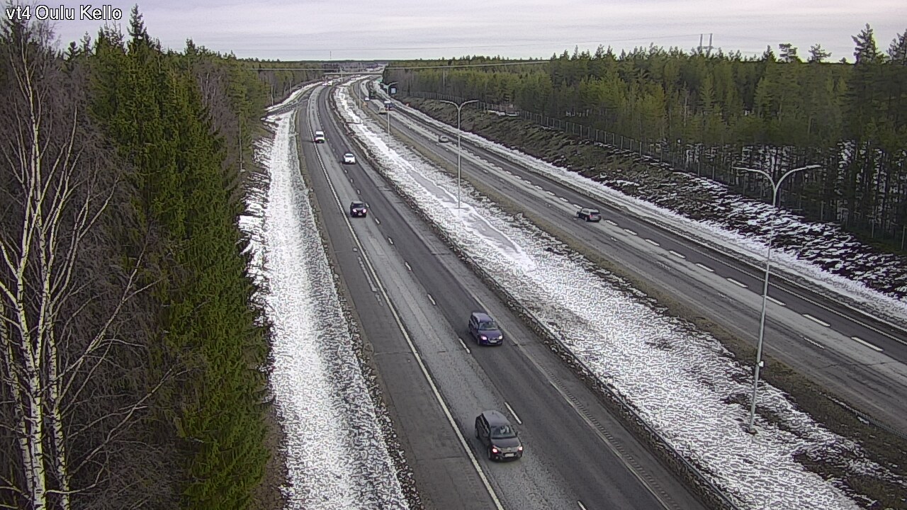 Kelikamerat Kuva Tie 4 Oulu, Kello, Oulu, Pohjois-Pohjanmaa