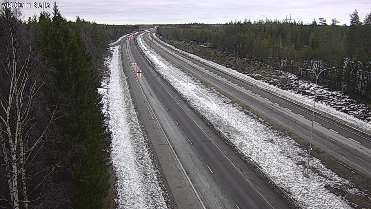 Kelikamerat Kuva Tie 4 Oulu, Kello, Oulu, Pohjois-Pohjanmaa
