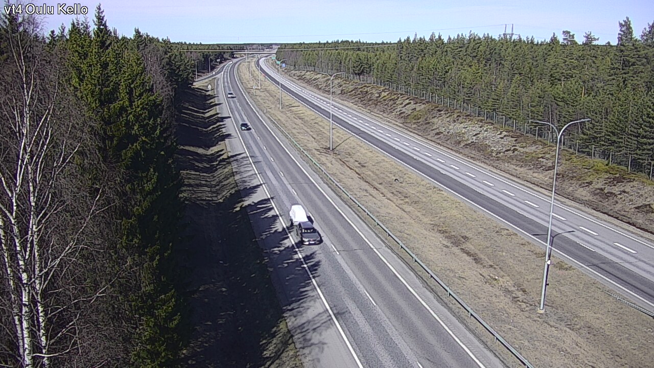 Kelikamerat Kuva Tie 4 Oulu, Kello, Oulu, Pohjois-Pohjanmaa