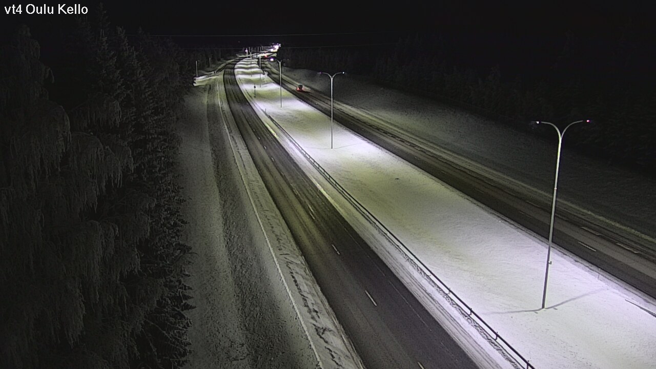 Kelikamerat Kuva Tie 4 Oulu, Kello, Oulu, Pohjois-Pohjanmaa