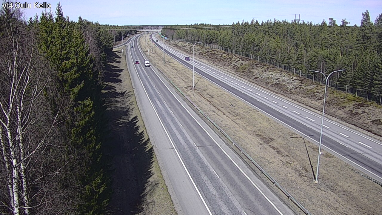 Kelikamerat Kuva Tie 4 Oulu, Kello, Oulu, Pohjois-Pohjanmaa
