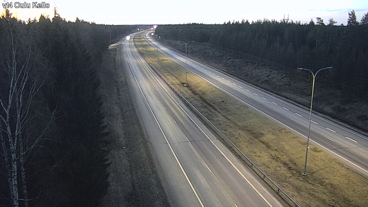 Kelikamerat Kuva Tie 4 Oulu, Kello, Oulu, Pohjois-Pohjanmaa
