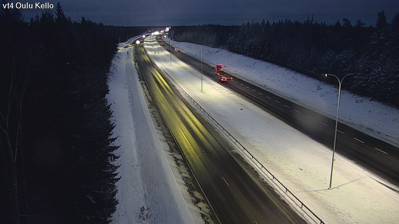 Kelikamerat Kuva Tie 4 Oulu, Kello, Oulu, Pohjois-Pohjanmaa