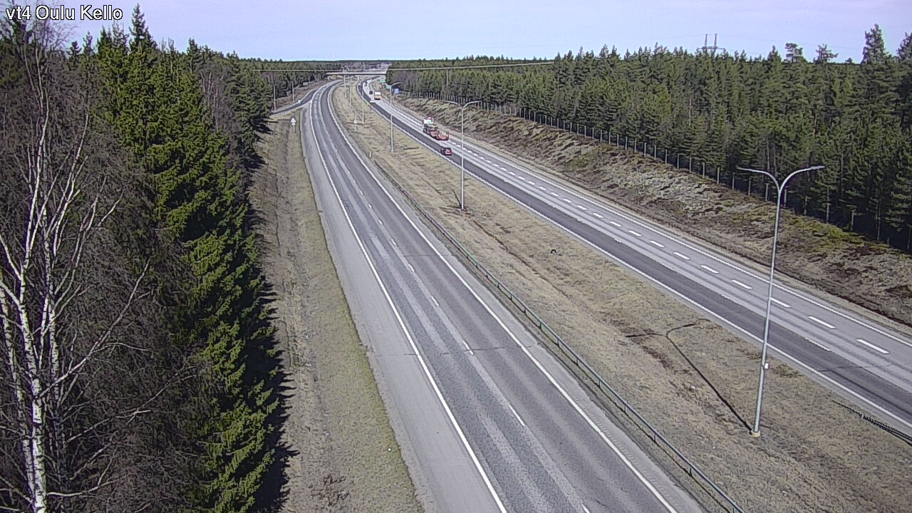 Kelikamerat Kuva Tie 4 Oulu, Kello, Oulu, Pohjois-Pohjanmaa