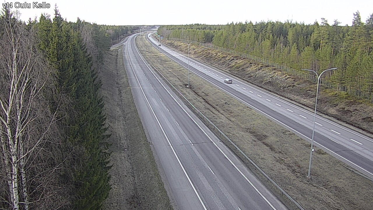 Kelikamerat Kuva Tie 4 Oulu, Kello, Oulu, Pohjois-Pohjanmaa
