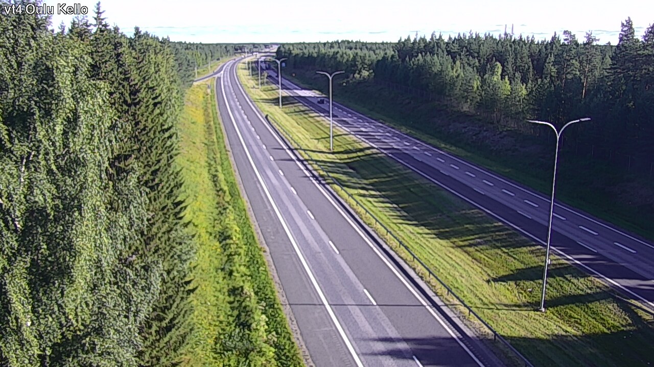 Kelikamerat Kuva Tie 4 Oulu, Kello, Oulu, Pohjois-Pohjanmaa
