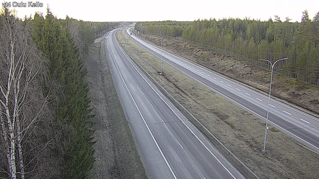 Kelikamerat Kuva Tie 4 Oulu, Kello, Oulu, Pohjois-Pohjanmaa
