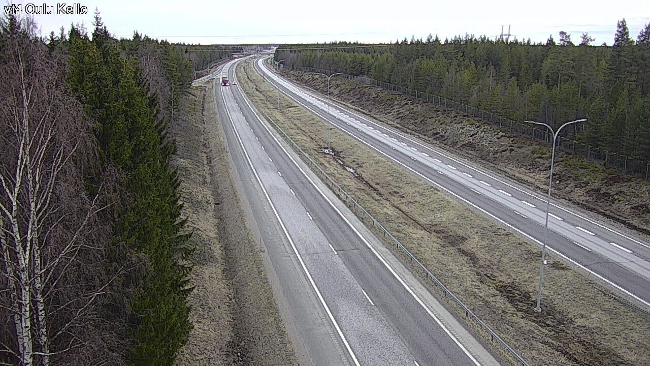 Kelikamerat Kuva Tie 4 Oulu, Kello, Oulu, Pohjois-Pohjanmaa