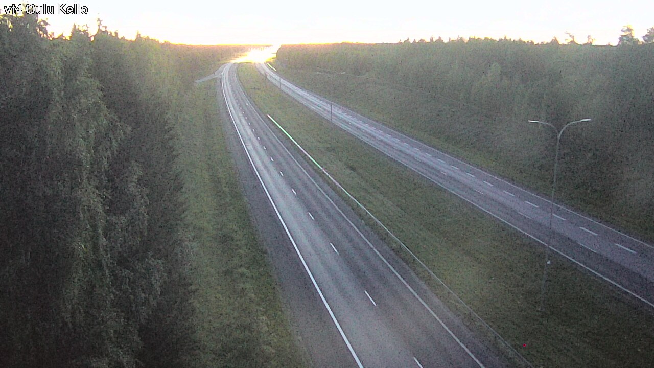 Kelikamerat Kuva Tie 4 Oulu, Kello, Oulu, Pohjois-Pohjanmaa