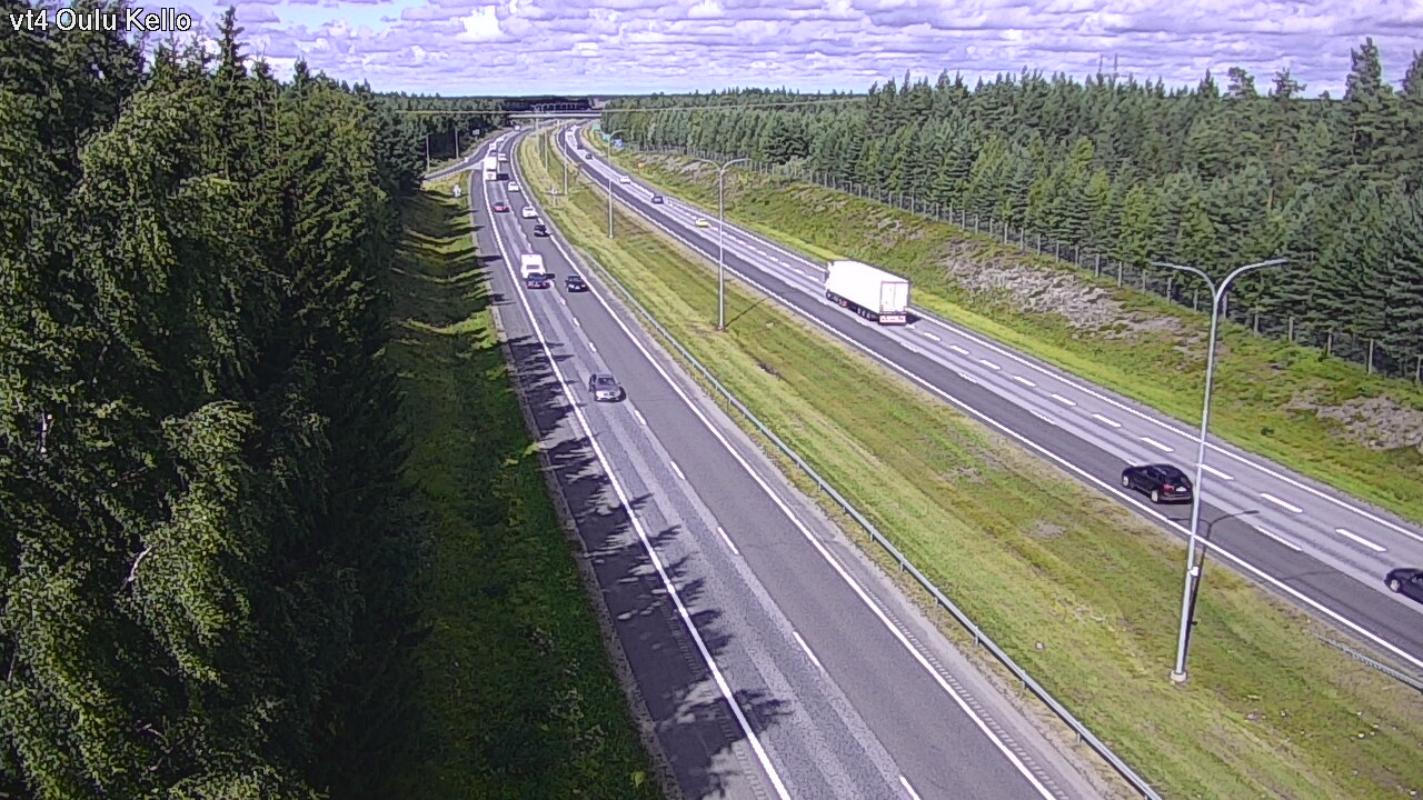 Kelikamerat Kuva Tie 4 Oulu, Kello, Oulu, Pohjois-Pohjanmaa
