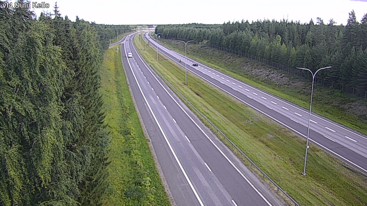 Weather Camera Image Road 4 Oulu, Kello, Oulu, Pohjois-Pohjanmaa