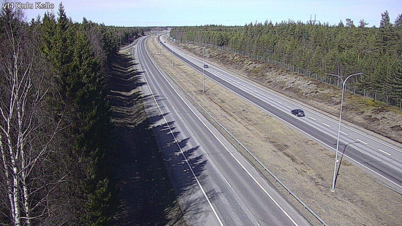 Kelikamerat Kuva Tie 4 Oulu, Kello, Oulu, Pohjois-Pohjanmaa