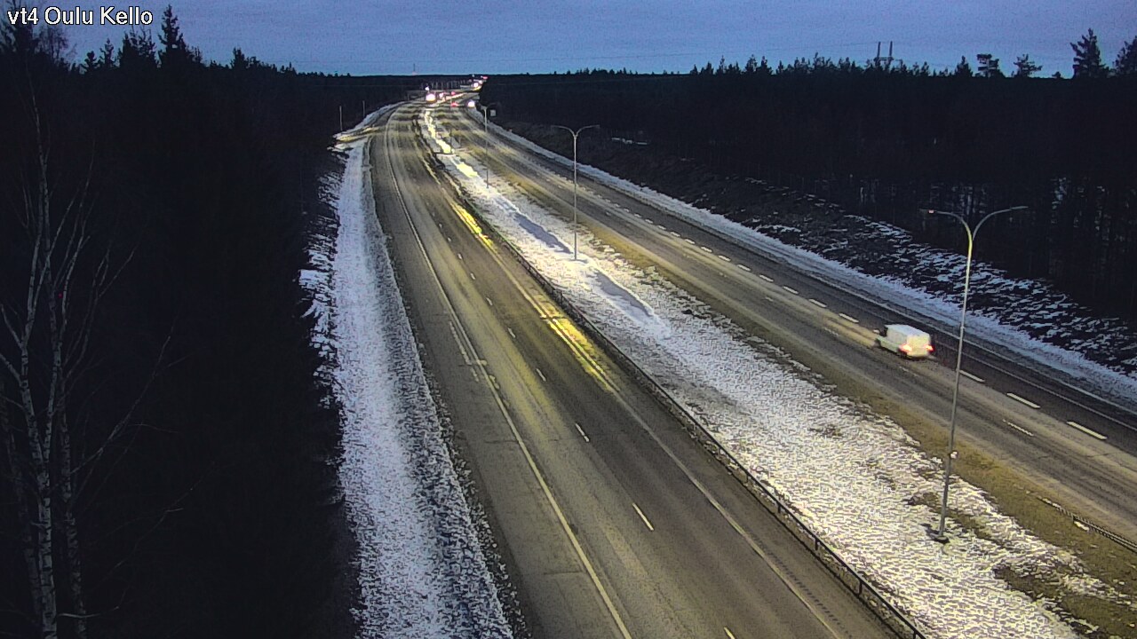Kelikamerat Kuva Tie 4 Oulu, Kello, Oulu, Pohjois-Pohjanmaa