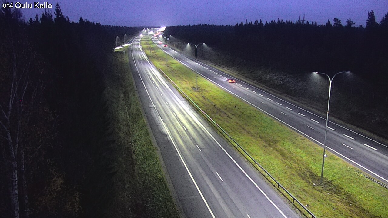 Kelikamerat Kuva Tie 4 Oulu, Kello, Oulu, Pohjois-Pohjanmaa