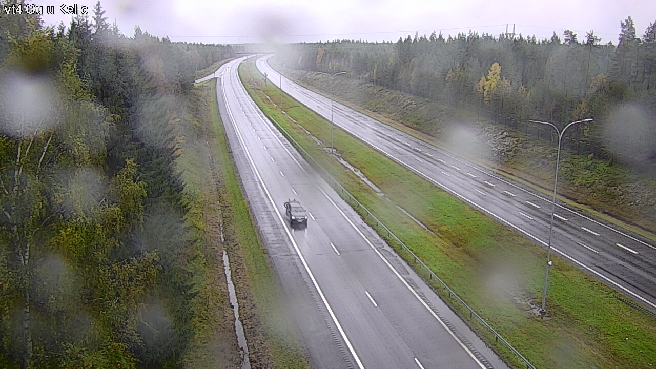 Weather Camera Image Road 4 Oulu, Kello, Oulu, Pohjois-Pohjanmaa