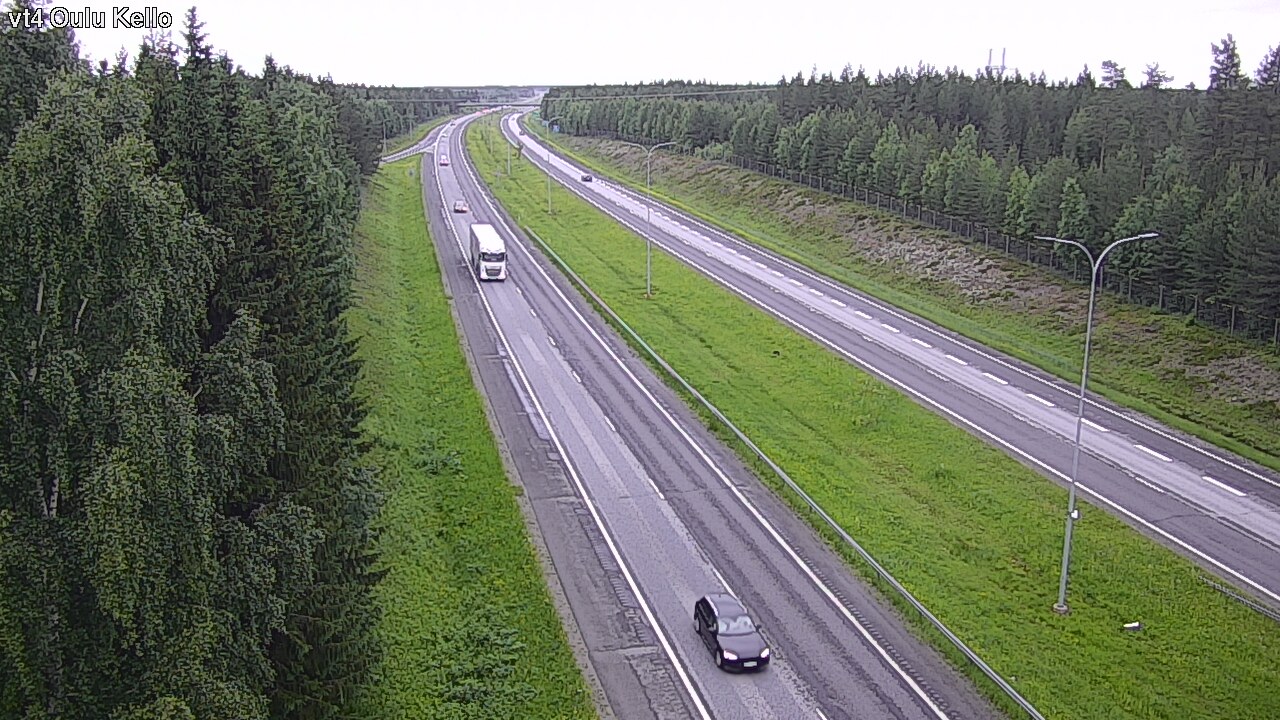 Kelikamerat Kuva Tie 4 Oulu, Kello, Oulu, Pohjois-Pohjanmaa