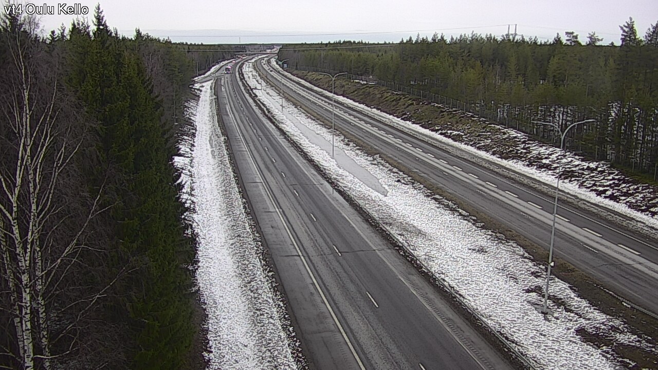 Kelikamerat Kuva Tie 4 Oulu, Kello, Oulu, Pohjois-Pohjanmaa