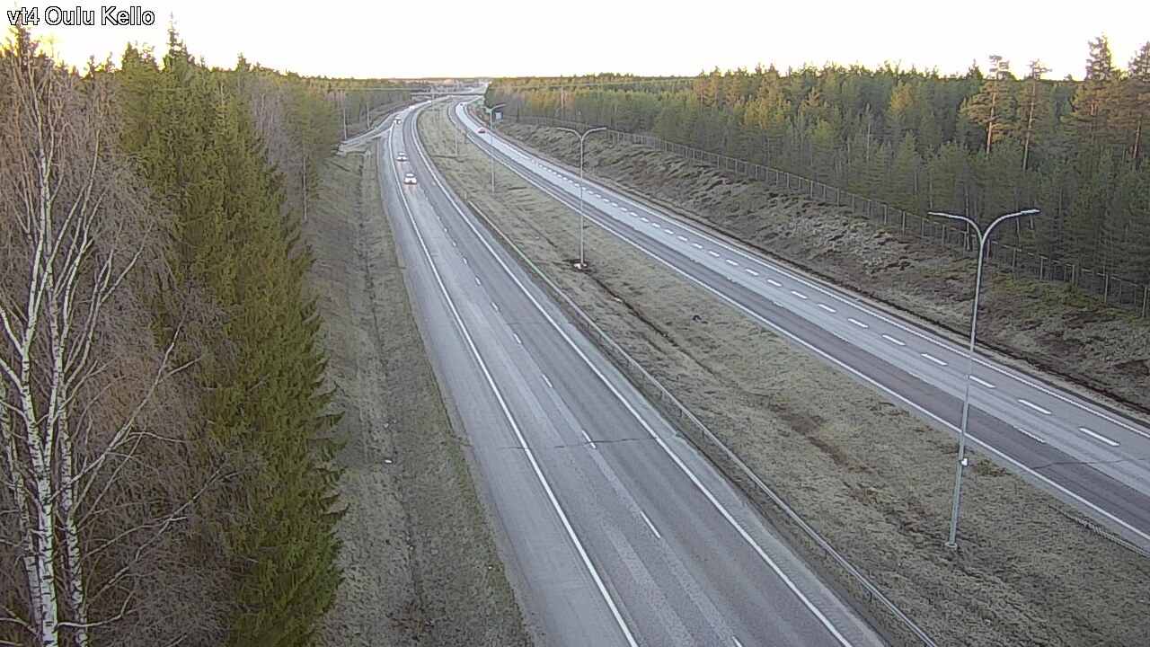 Kelikamerat Kuva Tie 4 Oulu, Kello, Oulu, Pohjois-Pohjanmaa