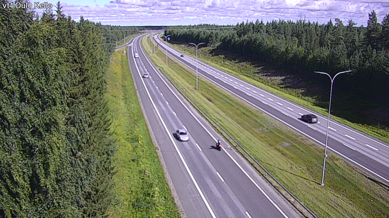 Kelikamerat Kuva Tie 4 Oulu, Kello, Oulu, Pohjois-Pohjanmaa
