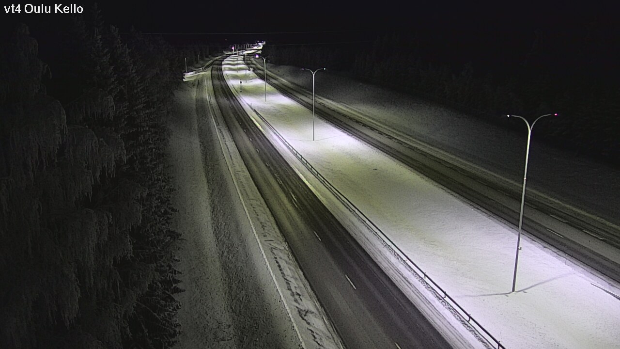 Kelikamerat Kuva Tie 4 Oulu, Kello, Oulu, Pohjois-Pohjanmaa