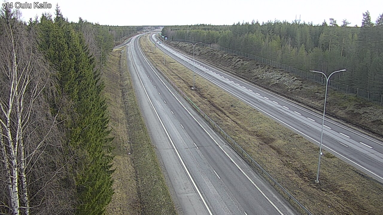 Kelikamerat Kuva Tie 4 Oulu, Kello, Oulu, Pohjois-Pohjanmaa