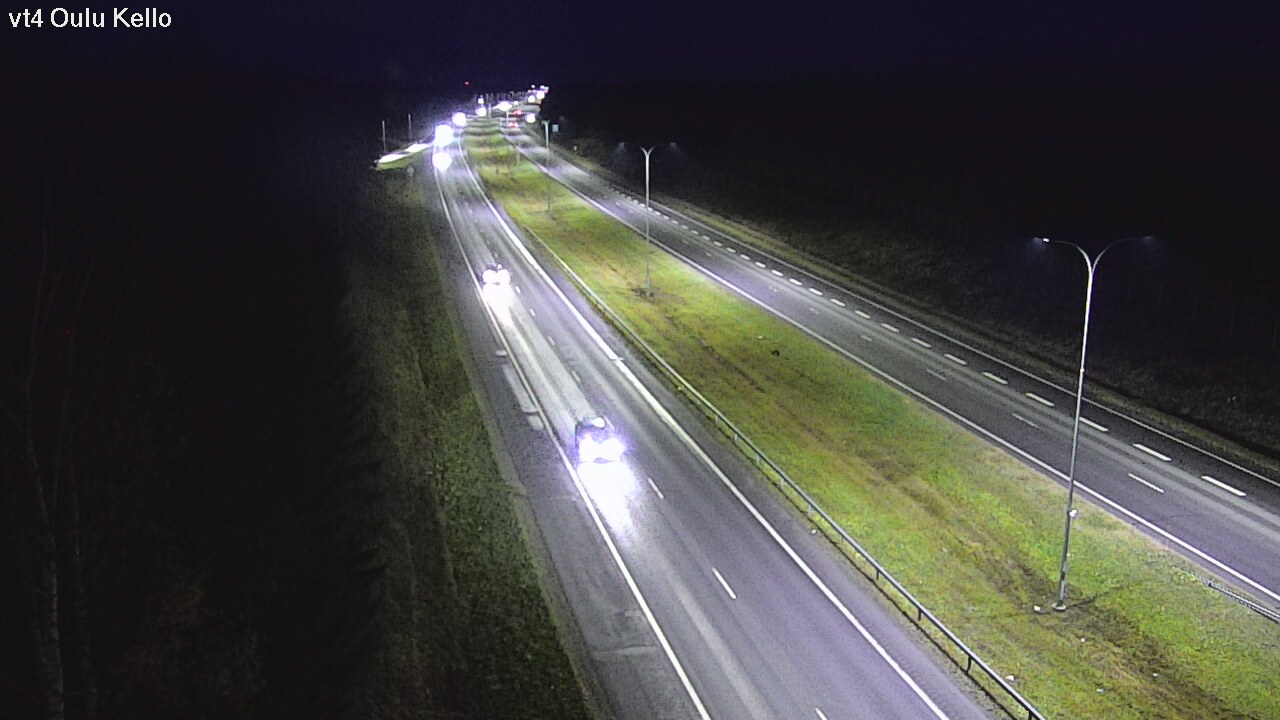 Kelikamerat Kuva Tie 4 Oulu, Kello, Oulu, Pohjois-Pohjanmaa