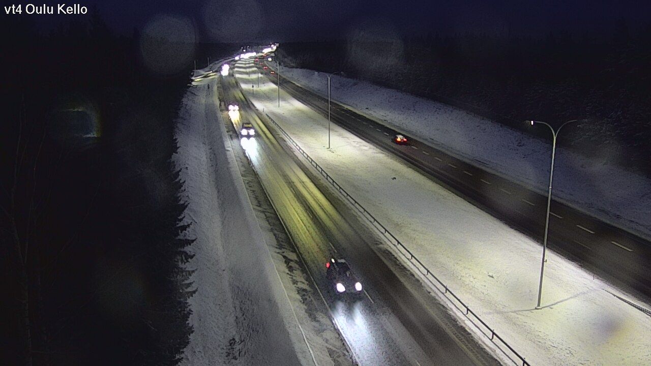 Kelikamerat Kuva Tie 4 Oulu, Kello, Oulu, Pohjois-Pohjanmaa