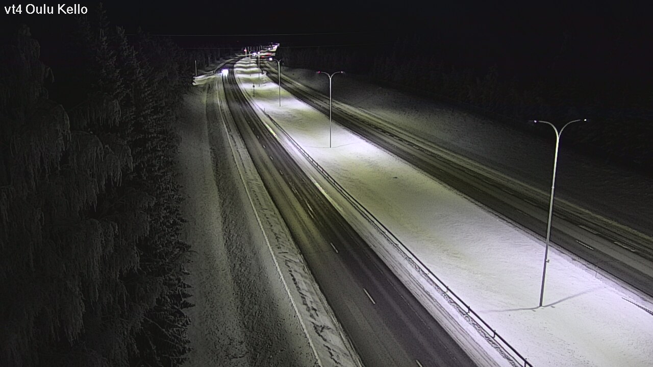 Kelikamerat Kuva Tie 4 Oulu, Kello, Oulu, Pohjois-Pohjanmaa