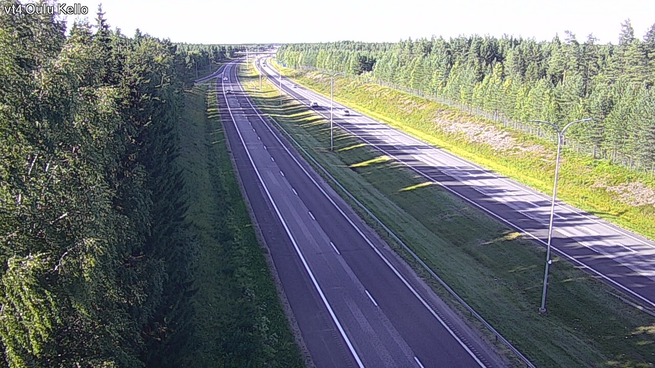 Kelikamerat Kuva Tie 4 Oulu, Kello, Oulu, Pohjois-Pohjanmaa