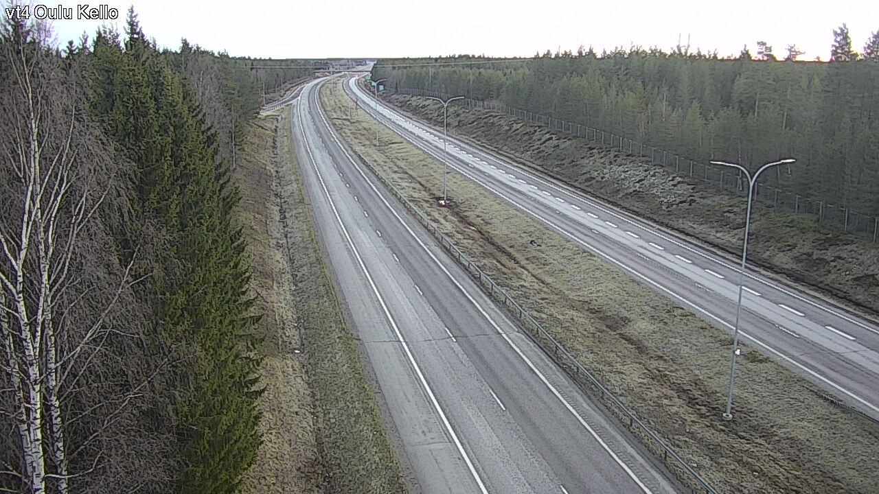 Kelikamerat Kuva Tie 4 Oulu, Kello, Oulu, Pohjois-Pohjanmaa