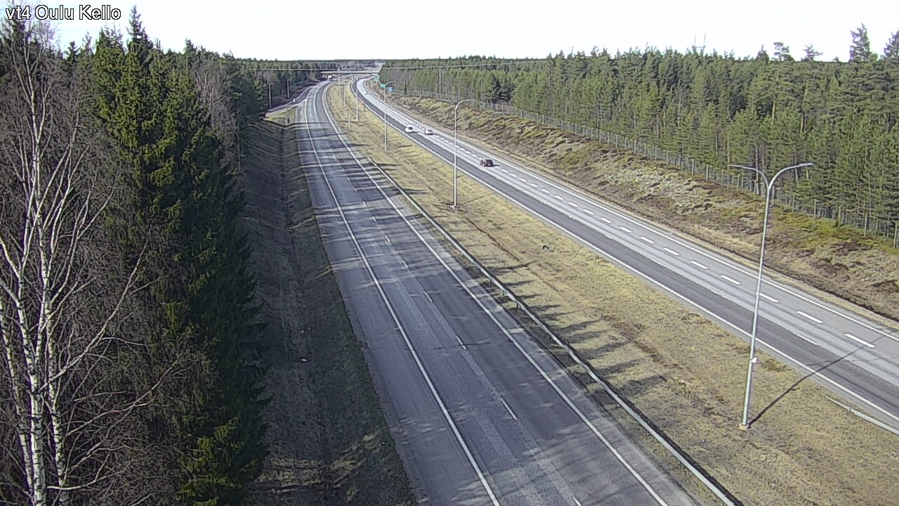 Kelikamerat Kuva Tie 4 Oulu, Kello, Oulu, Pohjois-Pohjanmaa