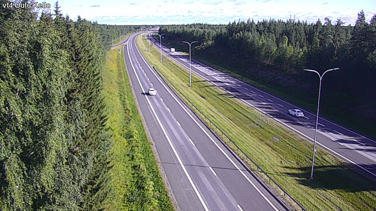 Kelikamerat Kuva Tie 4 Oulu, Kello, Oulu, Pohjois-Pohjanmaa