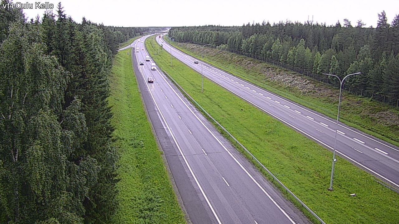 Kelikamerat Kuva Tie 4 Oulu, Kello, Oulu, Pohjois-Pohjanmaa