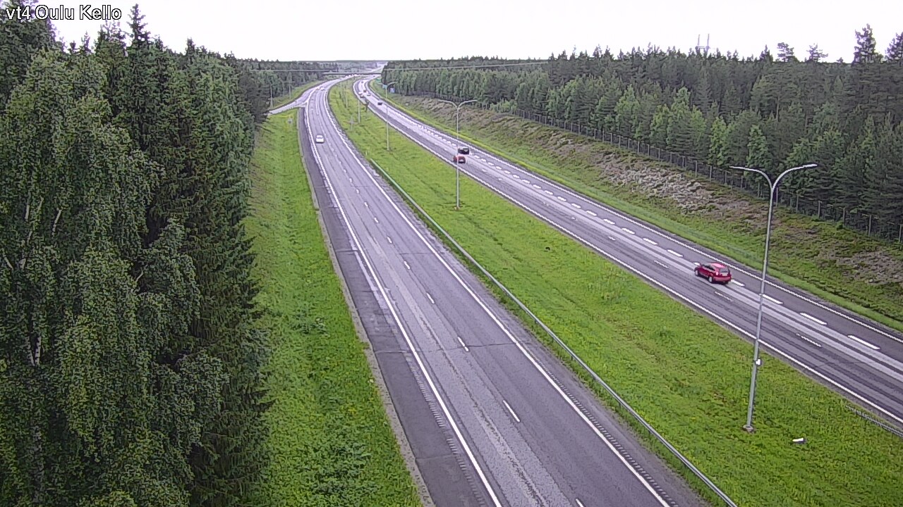 Kelikamerat Kuva Tie 4 Oulu, Kello, Oulu, Pohjois-Pohjanmaa