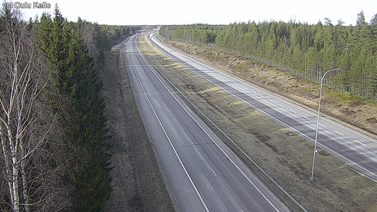 Kelikamerat Kuva Tie 4 Oulu, Kello, Oulu, Pohjois-Pohjanmaa