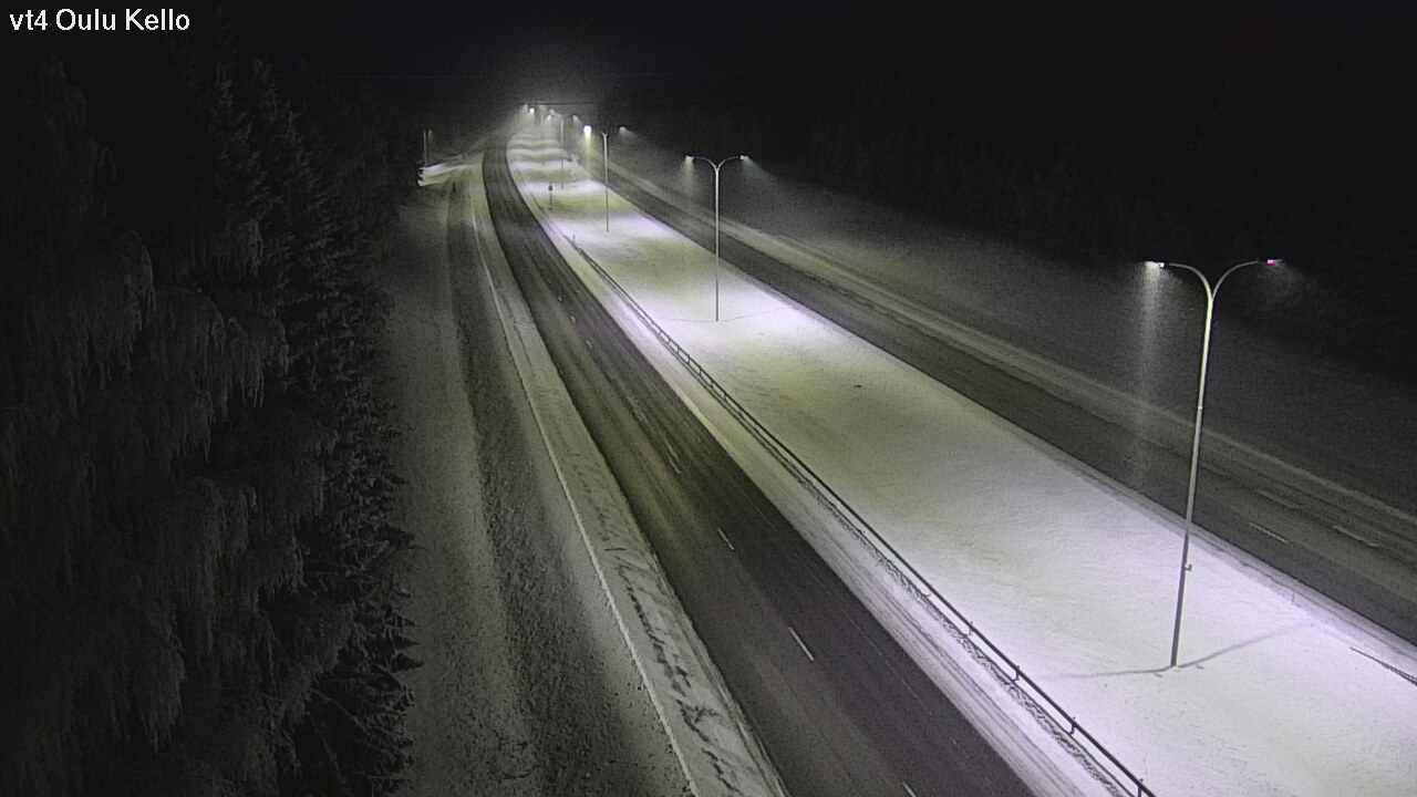 Kelikamerat Kuva Tie 4 Oulu, Kello, Oulu, Pohjois-Pohjanmaa