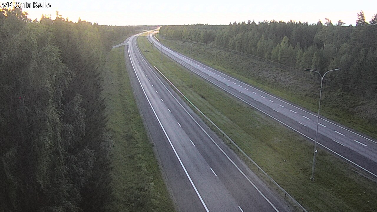 Kelikamerat Kuva Tie 4 Oulu, Kello, Oulu, Pohjois-Pohjanmaa