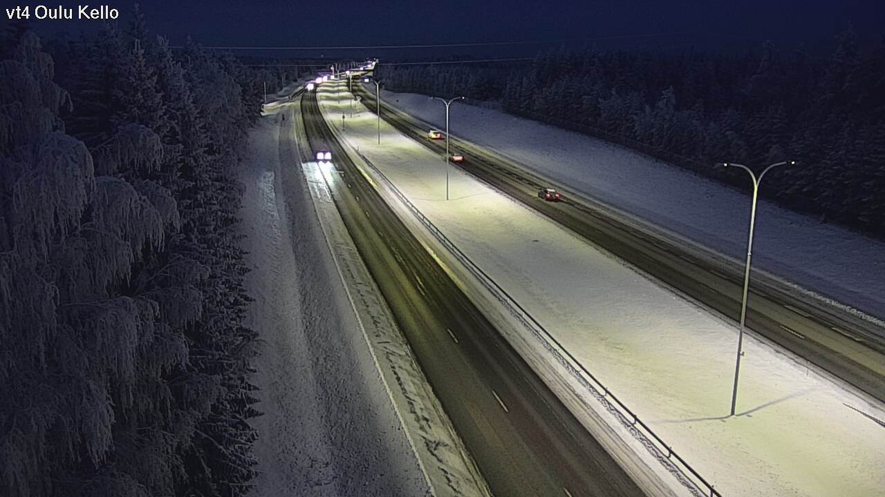 Kelikamerat Kuva Tie 4 Oulu, Kello, Oulu, Pohjois-Pohjanmaa
