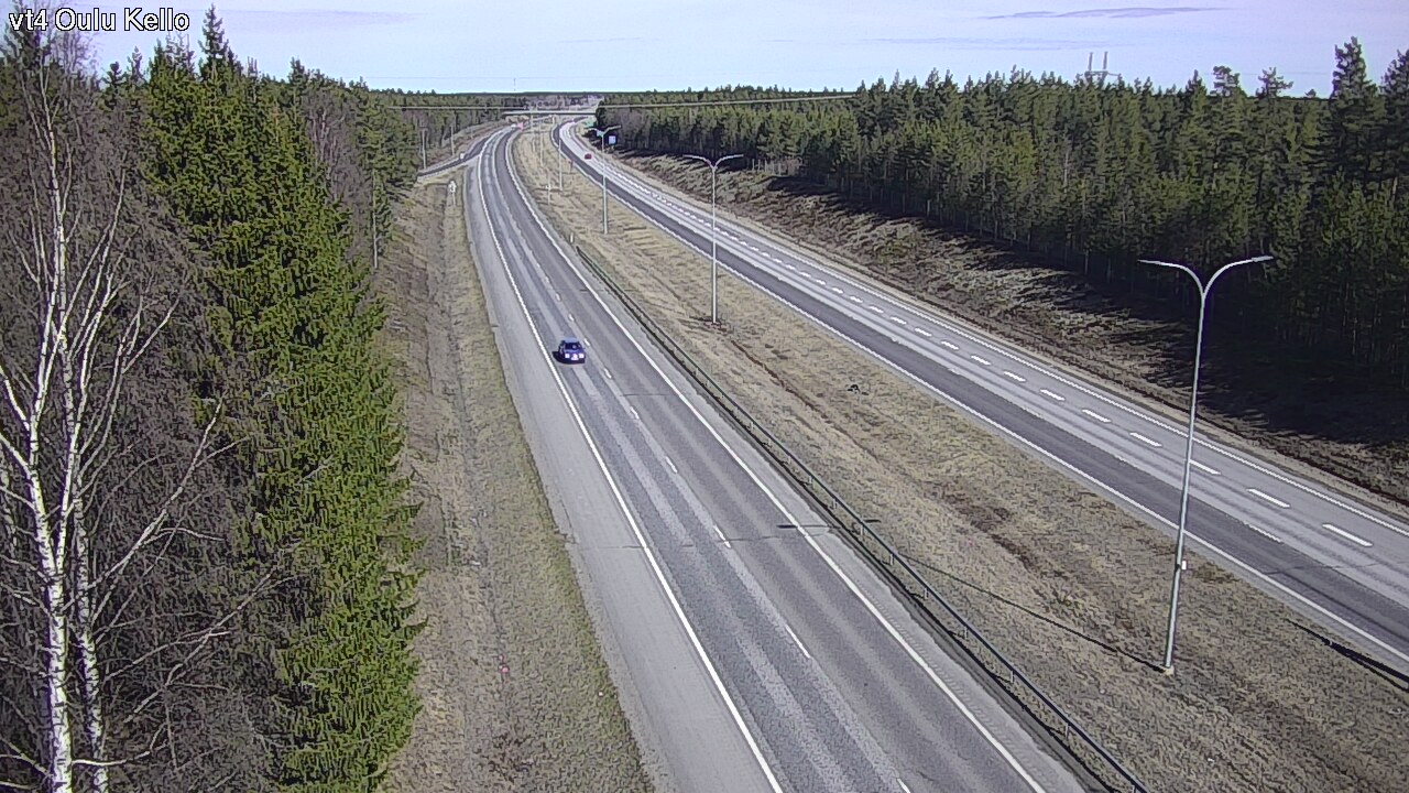 Kelikamerat Kuva Tie 4 Oulu, Kello, Oulu, Pohjois-Pohjanmaa