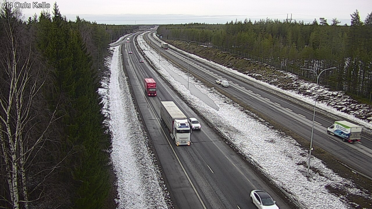 Kelikamerat Kuva Tie 4 Oulu, Kello, Oulu, Pohjois-Pohjanmaa