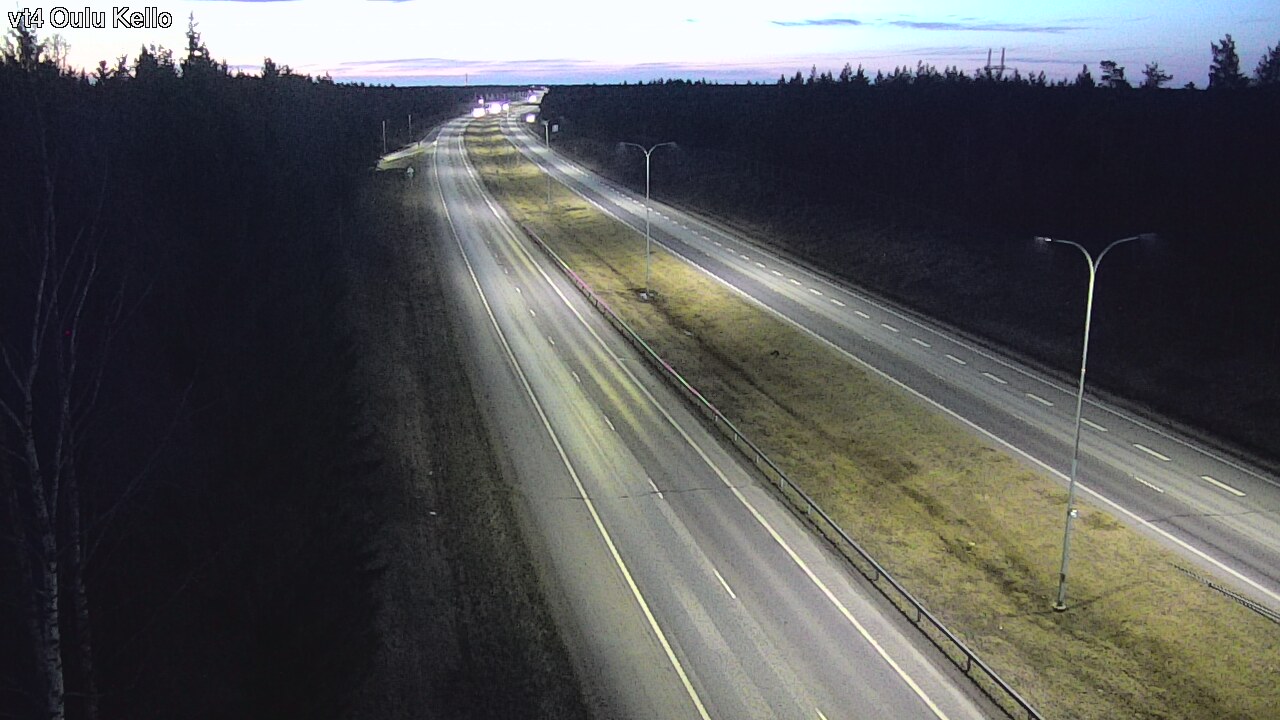 Kelikamerat Kuva Tie 4 Oulu, Kello, Oulu, Pohjois-Pohjanmaa