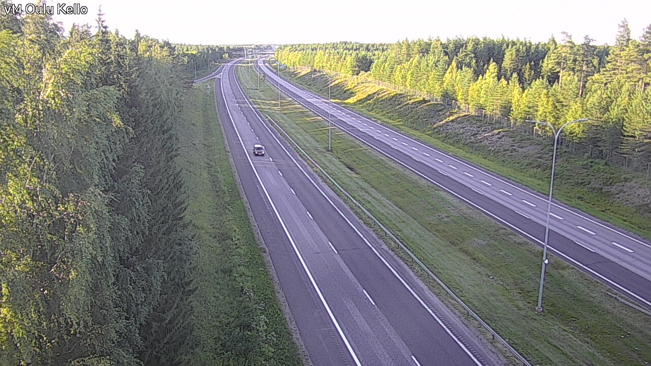 Kelikamerat Kuva Tie 4 Oulu, Kello, Oulu, Pohjois-Pohjanmaa