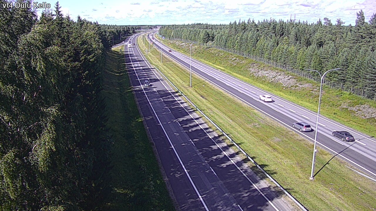 Kelikamerat Kuva Tie 4 Oulu, Kello, Oulu, Pohjois-Pohjanmaa