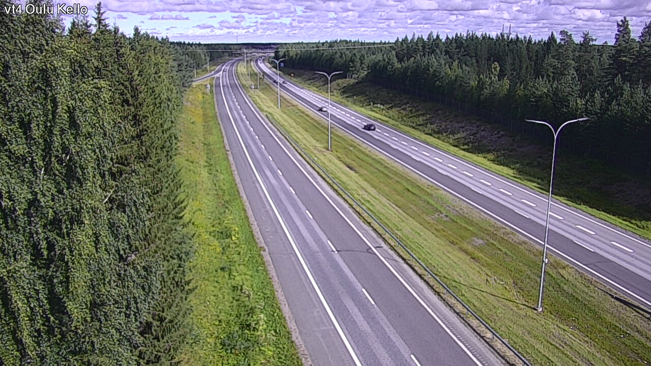Kelikamerat Kuva Tie 4 Oulu, Kello, Oulu, Pohjois-Pohjanmaa