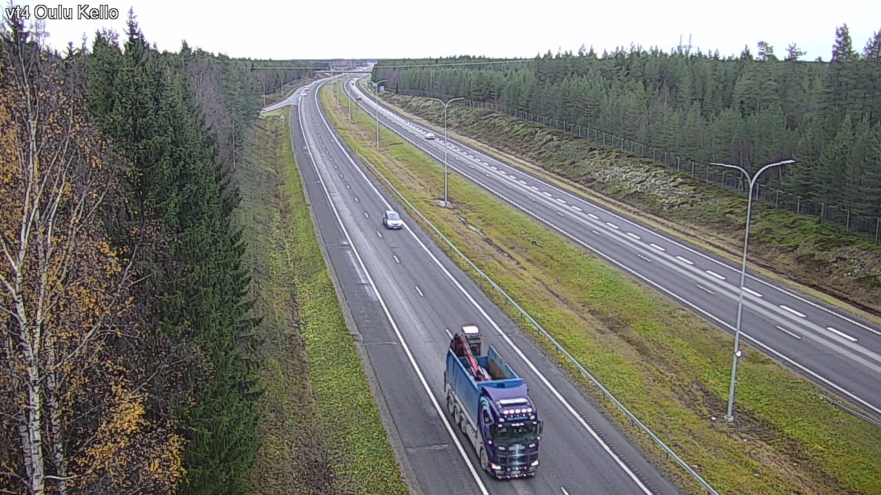 Kelikamerat Kuva Tie 4 Oulu, Kello, Oulu, Pohjois-Pohjanmaa