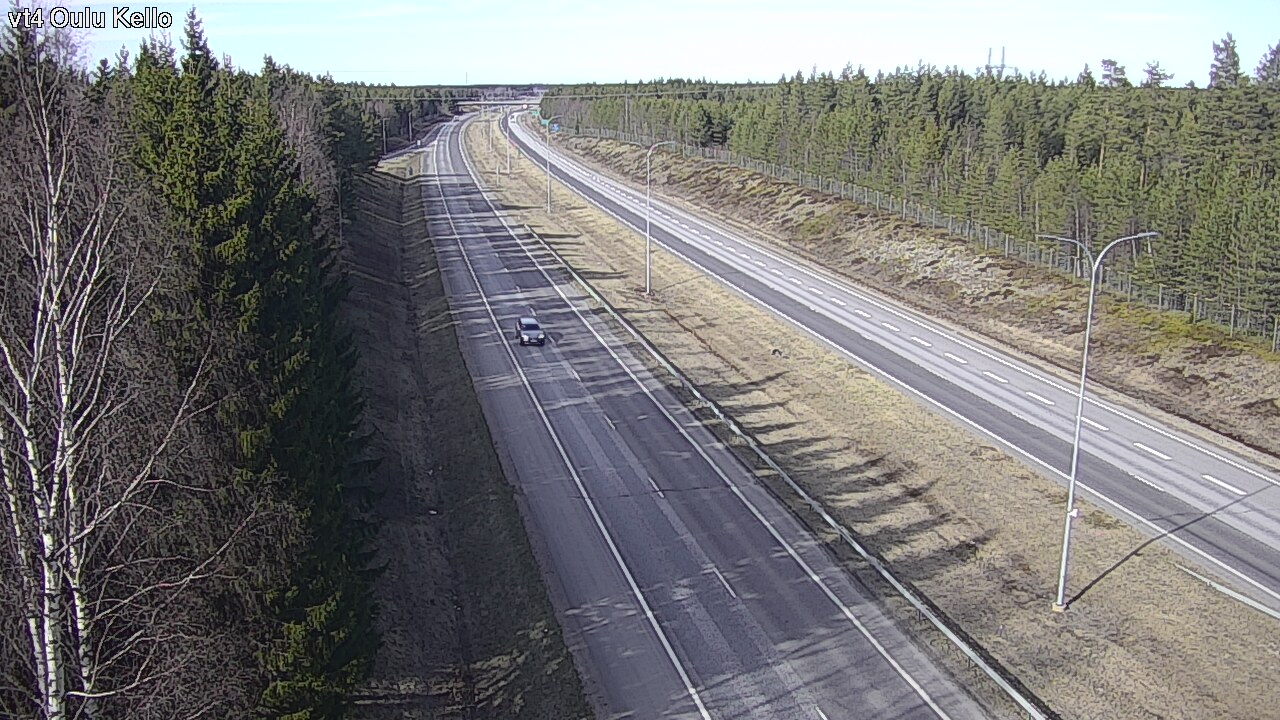 Kelikamerat Kuva Tie 4 Oulu, Kello, Oulu, Pohjois-Pohjanmaa